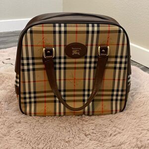Vintage Burberry Burberry's Travel Bag